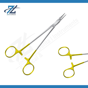 Junta de caja de soporte de aguja de Mayo, fabricante de instrumentos de acero inoxidable quirúrgico recto de 159mm de largo en Pakistán - Product Image 2