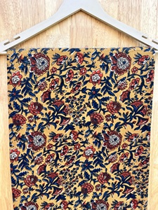 Haute qualité multicolore Sanganeri bloc imprimé coton tissu cour indien à la main pour femme robe chemise couverture Lingerie garçon - Product Image 6