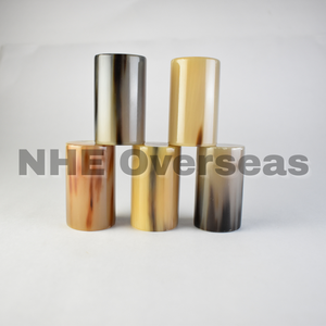 ม้วนเขาควายธรรมชาติคุณภาพสูงด้ามจับมีดออกแบบได้ตามต้องการทนทานงานหัตถกรรมและด้ามจับเครื่องมือทำโดยไนแอชจากต่างประเทศ - Product Image 1