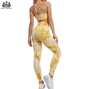 Conjunto de Yoga para Niñas - 2 Piezas de Alta Calidad, Transpirable y de Secado Rápido, Bra Deportivo y Leggings con Cintura Elástica y Logotipo Frontal - Product Image 2