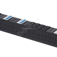 Unité de distribution d'alimentation en métal de haute qualité CA/US 415V 380V 25 voies 3 phases C19 160A PDU pour centre de données et exploitation minière