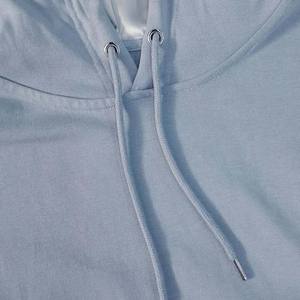 เสื้อมีฮู้ดสำหรับผู้ชายเสื้อสเวตเชิ้ตมีฮู้ดแบบสวมหัวแขนยาวโอเวอร์ไซส์สำหรับฤดูหนาวผ้าคอตตอนสีพื้นแบบธรรมดา - Product Image 4