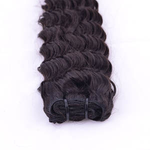 Best Quality India Hair <b>Cheap</b> Vendor's Double Drawn Thick Ending Hair Deep Curly Weft Bundles Closure Human Hair <b>Extensions</b> - Product Image 6