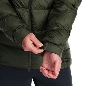 Veste matelassée à capuche en duvet de haute qualité, personnalisée, chaude, épaisse, pour homme, coupe-vent, livraison DDP - Product Image 3