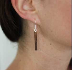 Accesorios de moda de madera pendientes de joyería de madera - Product Image 2