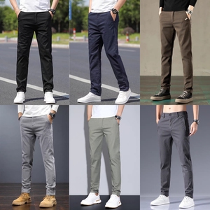 ... Pantalones de golf para hombre, pantalones ligeros con tejido elástico suave para caminar, deportes relajantes y movimiento diario - Product Image 6