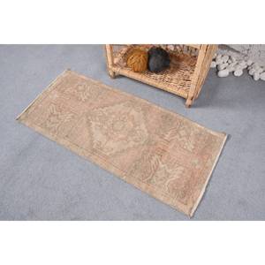 Rústico Beige lana ecológica tradicional Patchwork alfombra 150cm X 330cm hecho a mano Rectangular tejido plano felpa de látex de alta calidad - Product Image 3