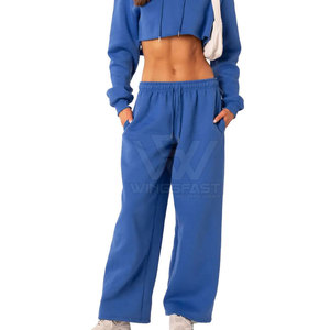 Latest Design Wholesale Price Flare <b>Trousers</b> For Sale Private Label Solid Color Women Flare <b>Trousers</b> - Product Image 1