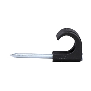 สำหรับ SCHNEIDER ELECTRIC Thorsman 2041240 ชุดคลิปหนีบสายเคเบิล 8-12 มม. 100 ชิ้นคลิปหนีบสายเคเบิลพลาสติกสีดำ - Product Image 1