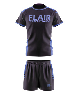 La mejor calidad, diseño personalizado, transpirable, comodidad, conjuntos de uniformes de camiseta de fútbol, servicio OEM para jóvenes, jugadores masculinos, corte automatizado - Product Image 4