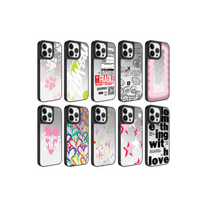 Coque en silicone antichoc Netzy de luxe à motif miroir pour iPhone 14 Pro, finition brillante avec protection de l'appareil photo, housses de téléphone portable - Product Image 2