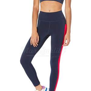 Leggings pour femmes sur mesure en gros, de qualité professionnelle, taille élastique, écologiques, séchage rapide, respirants, en Spandex/Polyester - Product Image 2
