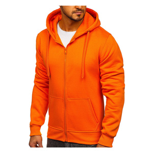 Sweat à capuche zippé pour homme sur mesure, automne-hiver, coton mélangé, basiques, surdimensionné, épais, entièrement zippé, 500GSM, 100% coton - Product Image 5