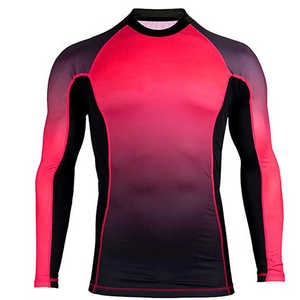 Manga larga Rash Guard Fight Wear Compresión Impresión completa Camiseta de boxeo MMA Bjj Rash Guards Hombres Rash Guard jiu jitsu kimono - Product Image 3