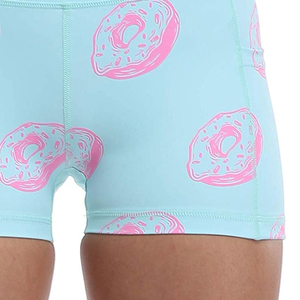 Shorts Deportivos de Mujer Personalizados, Cintura Media, Sexys, Transpirables y de Secado Rápido para Gimnasio y Fitness - Product Image 6