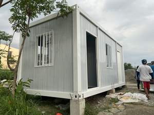 Cabina de ducha cuadrada prefabricada todo en uno cabina de ducha completa modular con inodoro y unidad de baño prefabricada modular ligera - Product Image 5