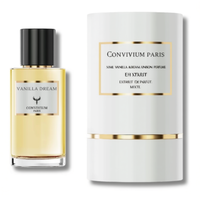 Convivium Paris 50ml Vanilla Dream Parfum Liquide Floral de Luxe Unisexe avec une Fragrance Longue Durée