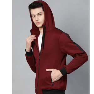 Sudadera con capucha para hombre al por mayor, 100% algodón, felpa francesa, corte regular, ajuste slim, bordado personalizado, OEM - Product Image 4