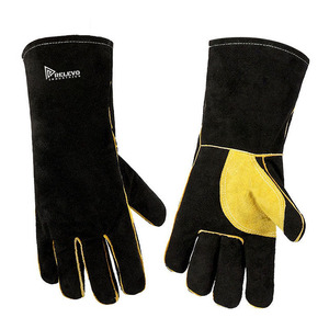 Gants de sécurité en cuir industriels résistants à la chaleur, durables, pour travaux de construction et mécaniques - Product Image 5