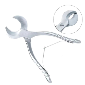 กรรไกรตัดปูนปลาสเตอร์แบบพรีเมียม คีมตัดสแตนเลส อุปกรณ์ห้องปฏิบัติการทันตกรรม เครื่องมือตัดปูนปลาสเตอร์แบบใช้ซ้ำได้ ทนทาน มาตรฐาน CE - Product Image 1