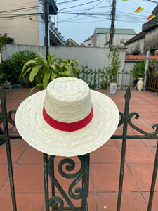 Slay Women Mexican Straw <b>Hat</b> <b>for</b> Men and Women Ideal <b>for</b> Beach <b>Parties</b> Hiking or Gardening Stylish Look Blue Lotus Cherish - Product Image 3