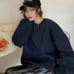 Nuevo verano edad reducción vitalidad deportes ocio suelto de gran tamaño manga corta Color sólido canguro bolsa cordón Sudadera con capucha - Product Image 5