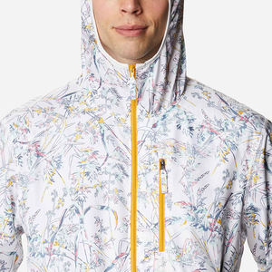 Chaqueta Cortavientos Impermeable con Capucha para Hombre, Servicio OEM, con Logotipo Frontal, Corte Holgado - Product Image 3