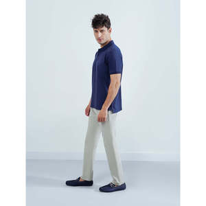 Paulos เสื้อโปโลปักลายสีเข้มระบายอากาศได้ดีปกติขนาด XL 2XL 3XL 4XL 6XL - Product Image 3