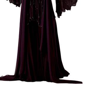 Traje Palazzo de seda morada con diseño elegante, venta al por mayor, Ropa Étnica para mujer, proveedor de fábrica OEM, ropa de fiesta de boda personalizada - Product Image 2