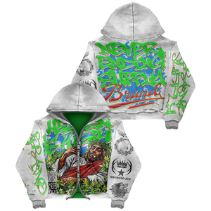 Conjunto de Sudadera con Capucha y Pantalones Cortos de Algodón Grueso de Alta Calidad para Hombre, Sudadera con Capucha Corta con Estampado Personalizado, Ropa Urbana para Hombre - Product Image 4