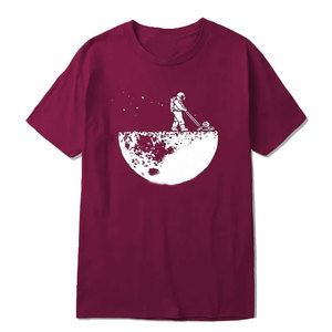 Impreso de lujo de algodón pesado 5 Spandex Camisetas Camiseta de manga corta hombres Streetwear camiseta personalizada camisetas gráficas de gran tamaño - Product Image 5