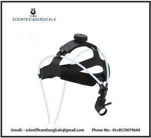 ไฟหน้าแบบไฟเบอร์ออปติกสำหรับห้องไอซียูและโรงพยาบาล ใช้พลังงานด้วยมือ สายคาดศีรษะแบบดีลักซ์ รับประกัน 1 ปี - Product Image 3