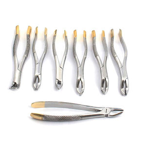 Porta Agujas de Extracción Dental Manual de Acero Inoxidable de Alta Calidad, Fórceps Dentales Dentados, Instrumentos Quirúrgicos Dentales Ligeros con Certificación CE - Product Image 2