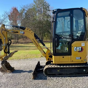 CAT 302CR Mini (hasta 12.000 lbs) Excavadoras pequeñas con buen motor Excelentes condiciones de trabajo - Product Image 1