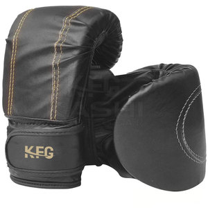 Guantes de Boxeo de Cuero Duraderos con Forro Transpirable, Correa Ajustable de Gancho y Bucle, Unisex, para Entrenamiento y Práctica - Product Image 5