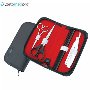 Kit de Peluquería Premium con Tijeras de Entresacar, Navaja y Peine - Product Image 6