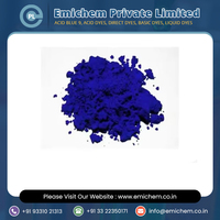 Poudre de colorant textile numérique sans sel de qualité supérieure ACID BLUE-90 (IN)