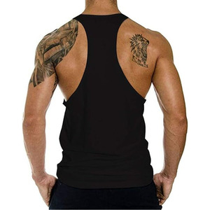 Chalecos de gimnasio transpirables Ropa de entrenamiento Camiseta sin mangas Venta al por mayor Excelente calidad Tank Top2025 Camiseta sin mangas personalizada para hombres cargada por Dress Sports - Product Image 4