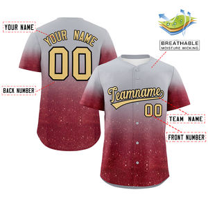 Camiseta de béisbol Unisex de talla grande personalizada, ropa deportiva transpirable que absorbe la humedad, costura personalizada, sublimación, 100% poliéster - Product Image 2
