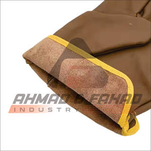 ถุงมือหนังวัวเฟอร์นิเจอร์ไนเตรตสำหรับคนขับถุงมือทนทานทนทานทนทานทนทานทนทานก่อสร้างทางอุตสาหกรรม - Product Image 3