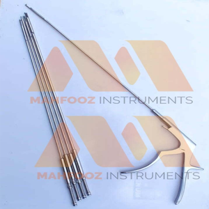 Juego de Rongeurs Rotatorios Interlaminar Kerrison, Instrumentos Ortopédicos para Cirugía de Columna Vertebral - Product Image 1