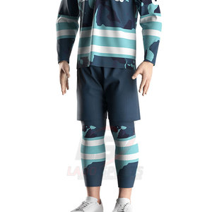 2024 calcetines de hockey sobre hielo profesionales Unisex de alta calidad de alta tripulación Color sólido con logotipo personalizado patrón de impresión de alta calidad - Product Image 5