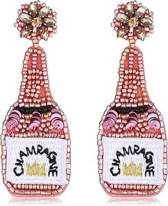 Dernier modèle Boucles d'oreilles pendantes en perles de style ethnique bohème faites à la main Bijoux de fête pour femmes-Cadeau parfait pour les femmes - Product Image 1