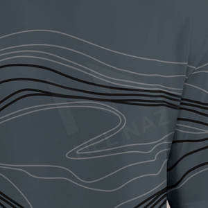 T-shirt pour homme en coton/fibre de bambou de haute qualité, manches courtes, respirant, jersey, grande taille, couleur et logo personnalisés - Product Image 5