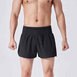 กางเกงขาสั้นเล่นกีฬาของผู้ชายกางเกงขาสั้นเล่นยิมแห้งเร็วระบายอากาศขนาดกลางทึบทำจากผ้าสแปนเด็กซ์โพลีเอสเตอร์ส่งตรงจากโรงงาน - Product Image 1