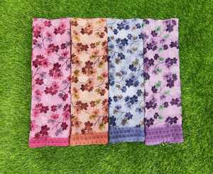 ผ้าซาติน georgette patta ไร้น้ำหนักห้าดาวพร้อมเสื้อ Saree ผ้าที่มีคุณภาพดีที่สุด - Product Image 3