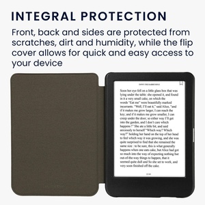 เคสเข้ากันได้กับ Kobo Clara bw/ COLOUR-NYLON protective e-reader แบบฝาพับหนังสือ laudtec - Product Image 4