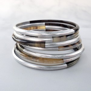 สร้อยข้อมือผู้หญิงสร้อยข้อมือฮอร์นทำด้วยมือเครื่องประดับสวมใส่ทุกวันทำด้วยมือจากเขา - Product Image 6