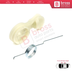 BWR1110 Clips de guía de cable para reparación de elevalunas derecho para Modus Scenic MK2 3 206 307 C3 MK1 Xsara Meriva A - Product Image 5