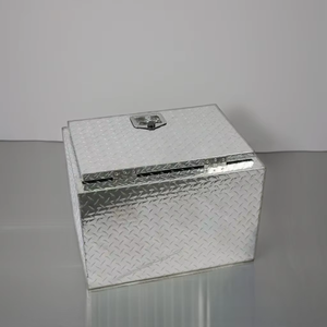 Boîte à outils en aluminium robuste et étanche, plaque <span class=keywords><strong>de</strong></span> protection, boîtes <span class=keywords><strong>de</strong></span> <span class=keywords><strong>rangement</strong></span> pour outils, <span class=keywords><strong>coffre</strong></span> à outils pour <span class=keywords><strong>remorque</strong></span> / UTE / camion <span class=keywords><strong>de</strong></span> service - Product Image 2